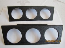 Instrumentenhalter f�r 3 Armaturen 52mm Bohrung gel�sert. BMW Z1 Ohne Armaturen.
