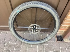 mountain bike spare front wheel and tyre