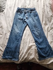 Vintage Levi  s 646 Orange Tab Flare Jeans