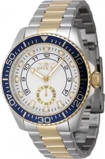 Invicta 47127 44MM Men's Pro Diver Gold-Tone and Silver Stainless Steel Watch