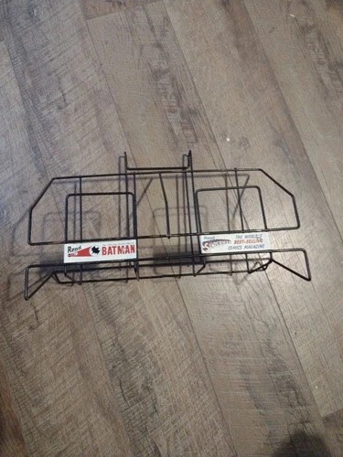Vintage Comic Book Wire Rack Read Batman - Read Superman Atlas Wire Products