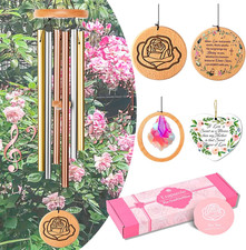 Wind Chimes Gifts for Mom Birthday Unique from Daughter Son, Mother'S Day, Chris