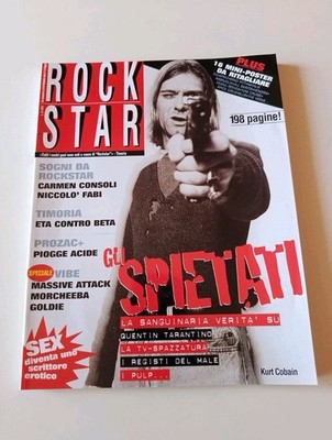 Rockstar Nr.4/1998 Timoria Prozac + Quentin Tarantino Pulp + 16 Mini Poster