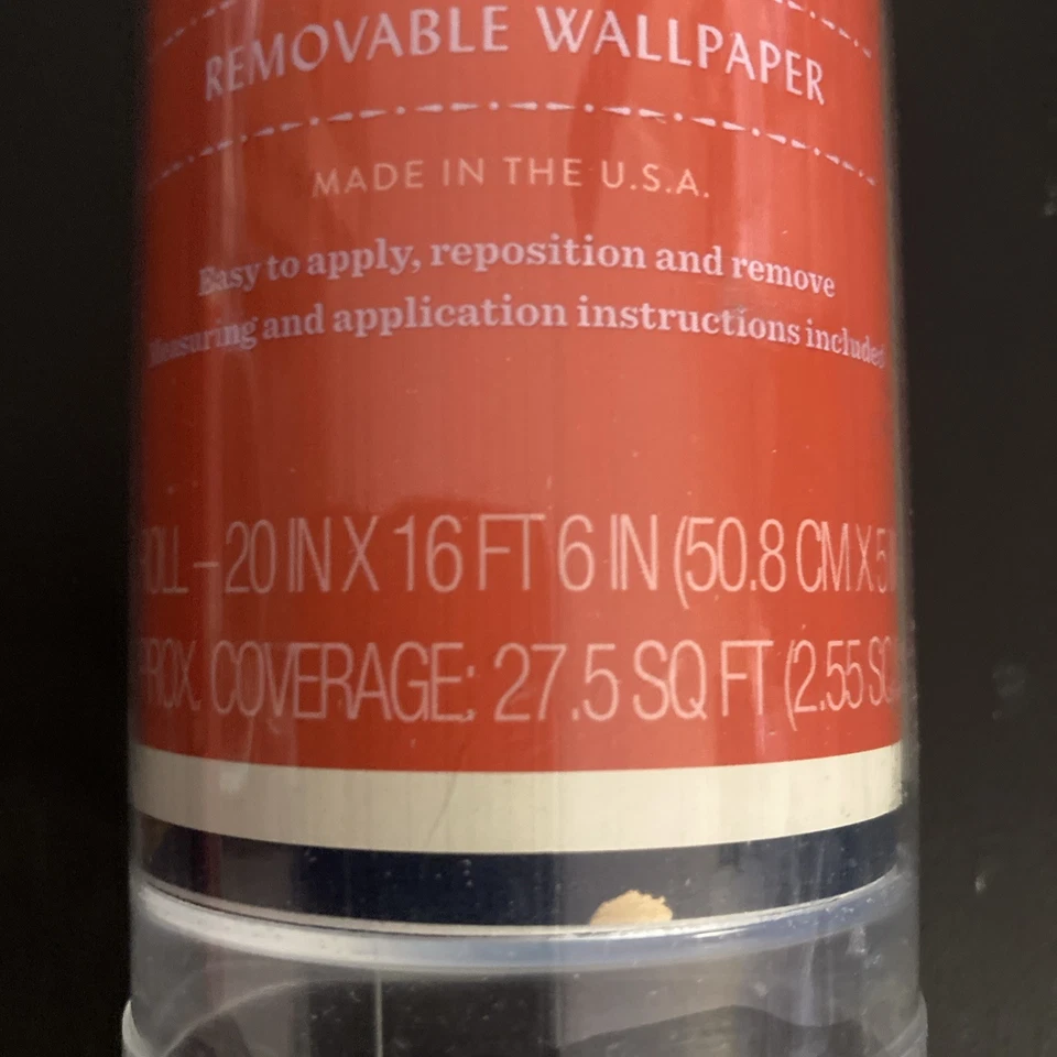 Lote de 2 Papel de Parede Opalhouse Celestial Navy & Gold Peel & Stick 27,5 pés quadrados novo - Imagem 3 de 4