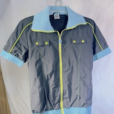 Zumba Fitness Zip Up Jacket Shirt Womens Medi...