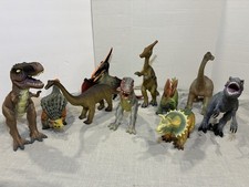 Toys R Us Large Giant Rubber Dinosaur Lot of 10