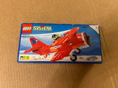 LEGO Town: Eagle Stunt Flyer (6615)-Brand New In Factory Sealed Box