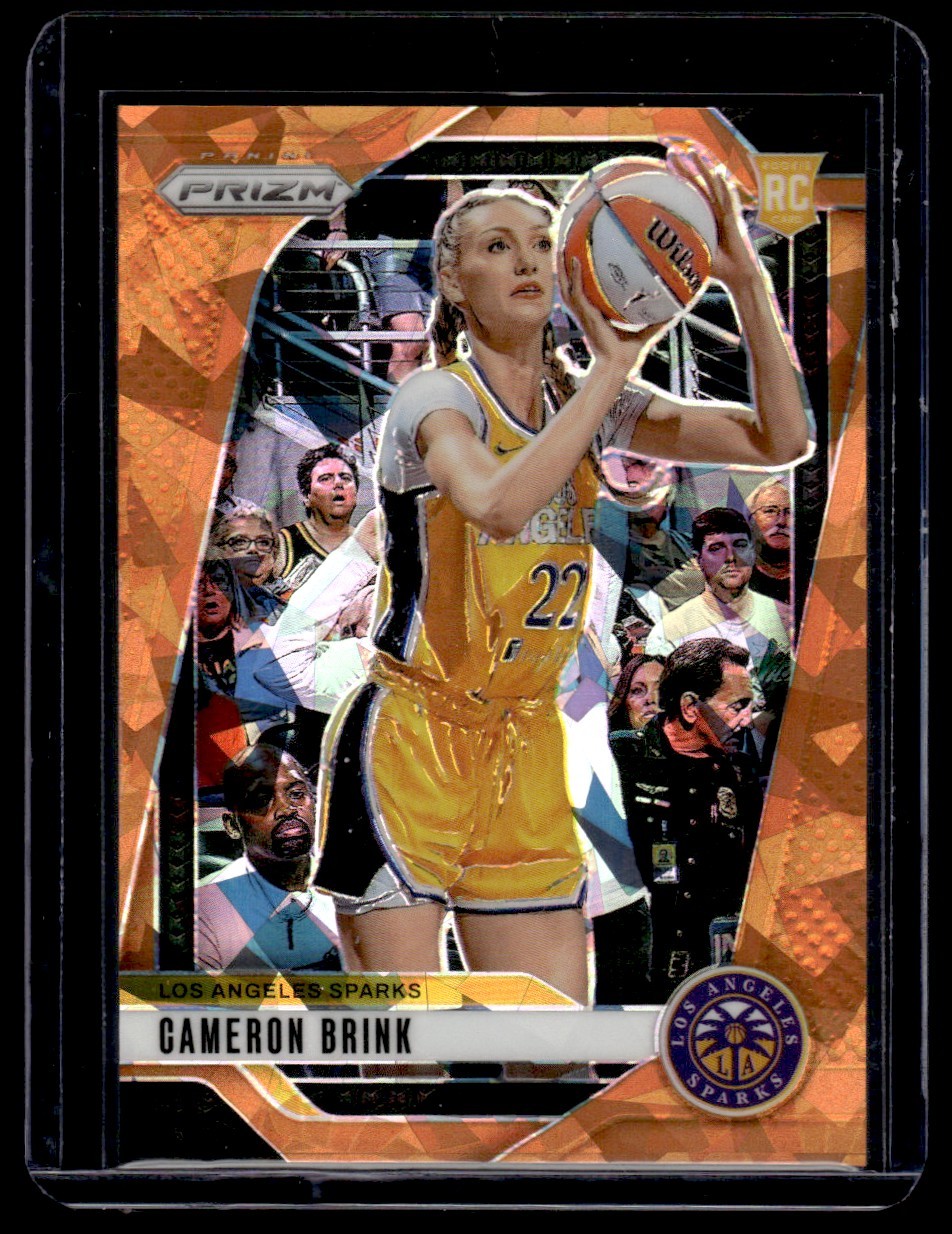 Cameron Brink Rookie Orange Ice #127 2024-25 Panini Prizm WNBA Los Angeles