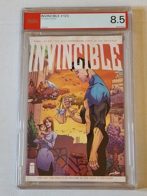 INVINCIBLE #123 PSA 8.5 IMAGE COMES 2015)