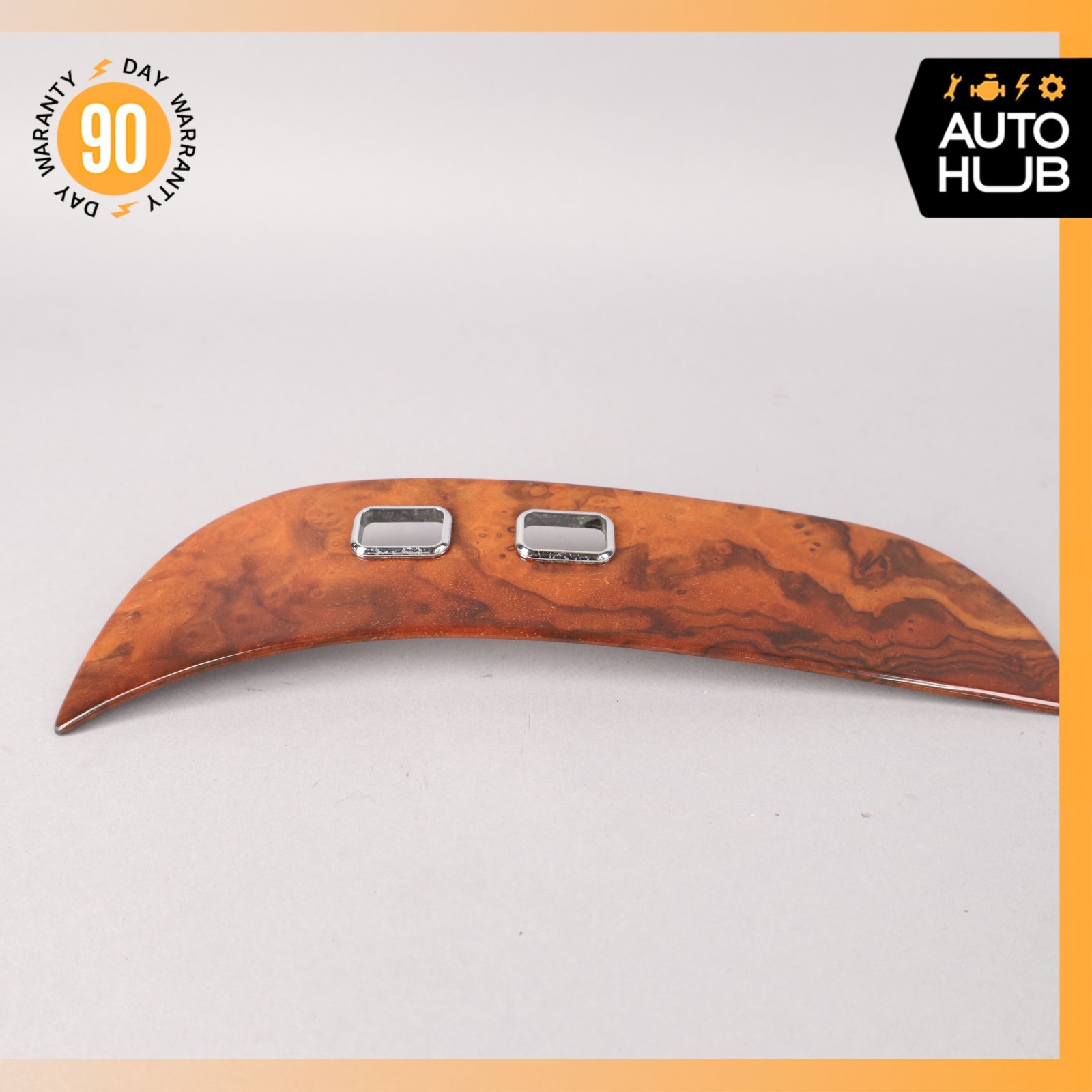99-09 Rolls Royce Seraph Arnage Front Right Side Seat Switch Trim Cover Wood OEM