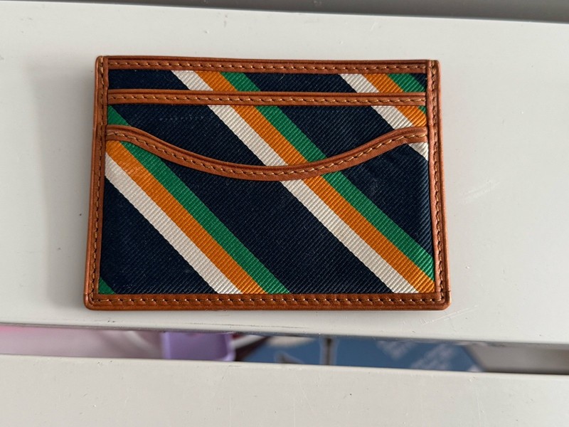 Polo Ralph Lauren Rugby Skull And Crossbones Men’s Card Wallet Rare Vintage RRL