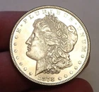 1878 Morgan Silver Dollar, 8 Tailfeathers