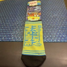 Scooby-Doo Mystery Machine Crew Socks Adult NWT Unisex