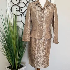 LE SUIT Size 6 Gorgeous Women’s 2 Piece Skirt Suit Set