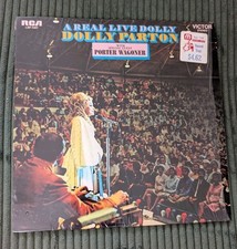 Dolly Parton “A Real Live Dolly” 1970 Vinyl LP in Shrink Wrap