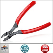 4‑in‑1 Electricians Pliers 7" Wire Stripper Crimper Cutter Gripper for 12‑20 AWG