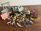 Original Marx Ben Hur Toy Soldier Playset Figures And Accessories