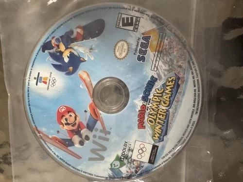 SEGA Mario & Sonic at the Olympic Winter Games Nintendo Wii Sports Game 2009