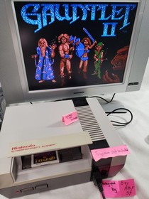 Gauntlet II 2 NES AUTHENTIC original Nintendo gantlet 1990 geunine