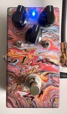 Rare Rockbox Boiling Point Overdrive/Boost Hand Painted Guitar Pedal
