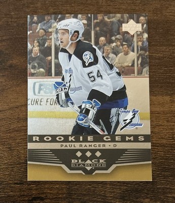 2005-06 Upper Deck Black Diamond Rookie Gems Paul Ranger #284 Lightning RC