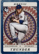 2018 Topps Gypsy Queen Tarot of the Diamond Indigo #TOD17 Noah Syndergaard /250