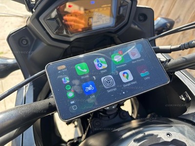 Waterproof Wireless Motorcycle CarPlay Android Auto 6.3'' Touch Screen GPS Player