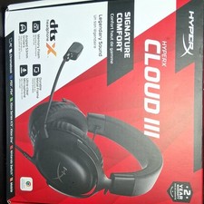 HyperX Cloud III Black Gaming Headset 3.5mm M...