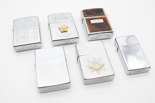 Vintage Modern Assorted Design Zippo Lighters Tobacciana Good Spark Boxed