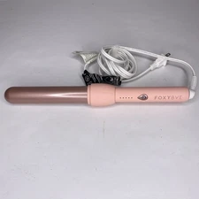 FoxyBae Curling Wand 1 inch / 25mm Model CI-702-32 Blush Pink Tested Works