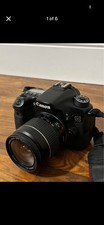 Canon EOS 70D Digital SLR Camera Black with 28-80mm Lens Comes with Accessories