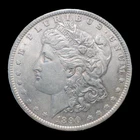 1890 Morgan Dollar $1 Silver US Coin Philadelphia Mint VF 90% Silver