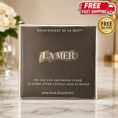 LA MER Genaissance The Eye and Expression Cream 0.5 oz / 15 ml NEW in Sealed Box