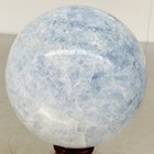 Natural Blue Celestite Crystal Sphere Ball Healing Madagascar 1780G (3.92LB) — photo 10