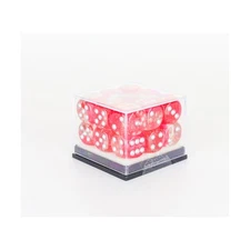 Sirius Dice 12mm d6 Hearts w/Silver (18) New