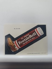 Topps Sticker Card 1979, Wacky Packages, 1st Series, #54 Footsieroll (WD2)