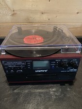 Looptone TR-19PCD 9 In 1 Record Player 3 Speed Vinyl Vintage Turntable CD