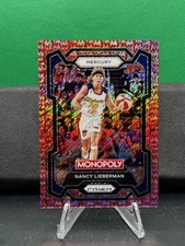 Nancy Lieberman #27 Red Millionaire Shimmer Prizms 2024 Monopoly WNBA #/100