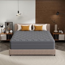 12" 14" Mattress in a Box Gel Memory Foam Pocket Spring Twin Full Queen King