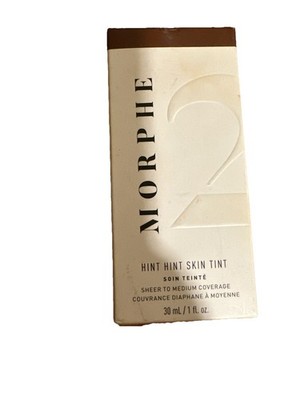Morphe  HINT HINT SKIN TINT-HINT OF Espresso-30 mL / 1oz lot of 4 NIB