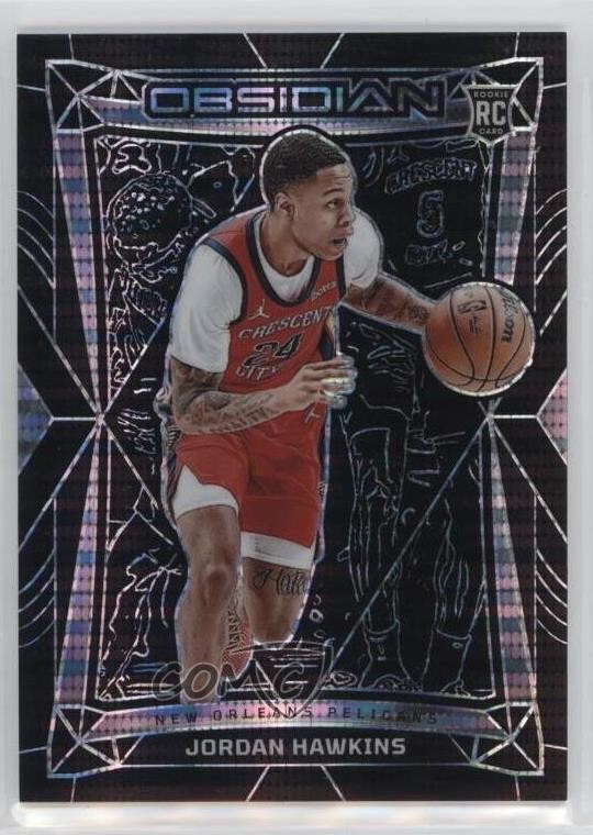 2023 Panini Obsidian Electric Etch International Jordan Hawkins Rookie RC 11ng
