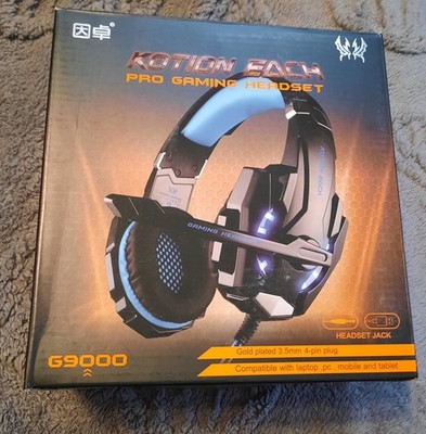 Kotion Each G9000 Gaming Headset   Pro Headphones w/ Mic 3.5mm Open Box