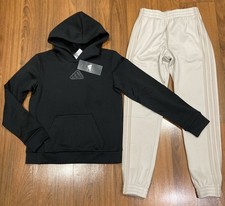 adidas Youth Set Boy's Hoodie PANTS Tracksuit Multi Size 8-10/12-14/16-18/20 New