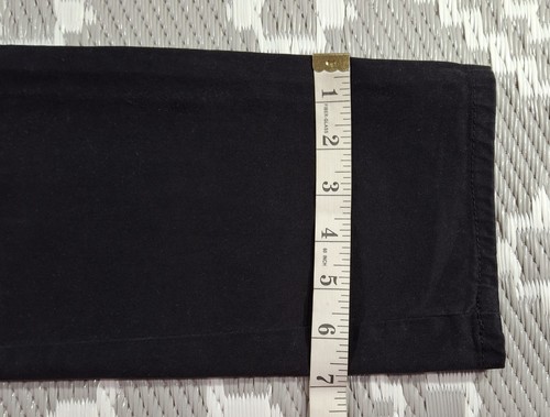 AllSaints Park Chino Trousers Mens W32 L30 Black Slim Tapered Stretch Softfeel - Picture 10 of 19