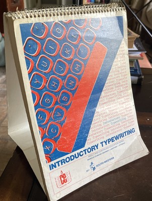 1981 BASIC TYPEWRITING 3rd edition Textbook, Vintage artifact!