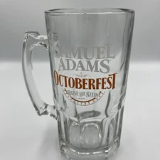 Samuel Sam Adams Beer Octoberfest Glass Mug