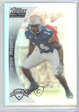 2005 Topps Draft Picks & Prospects Black Refractor 12/25 Carlos Rogers #121 00l2