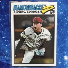 ANDREW HOFFMAN Rookie Card • CHROME #211 • 2026 Topps Heritage • DIAMONBACKS. rookie card picture