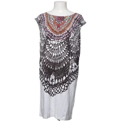 Container, Kleid, Größe: M, Weiß/Schwarz/Mehrfarbig, Print, Damen #sH5