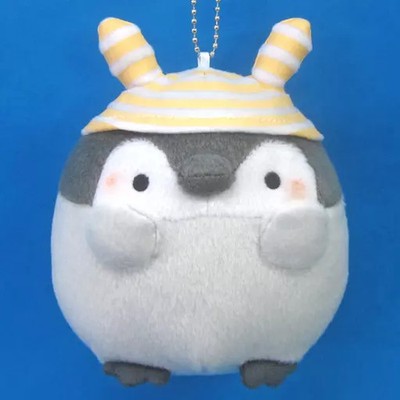 Koupen-chan Mascot Key Chain Plush Orange Soft Toy